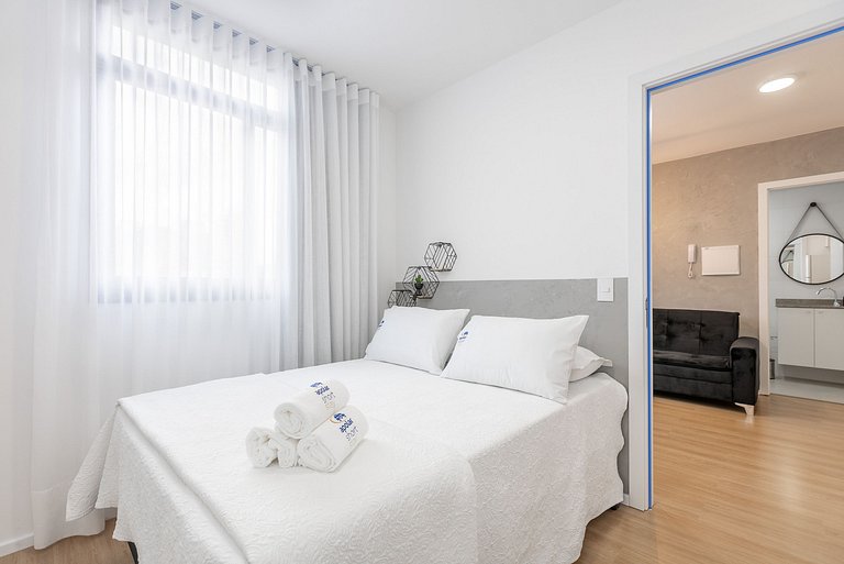 Apartamento industrial no coração de Curitiba - Próximo ao S