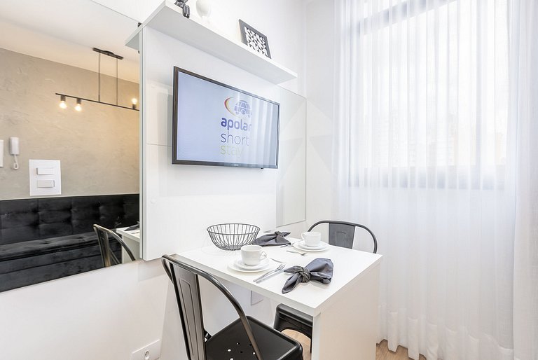 Apartamento industrial no coração de Curitiba - Próximo ao S