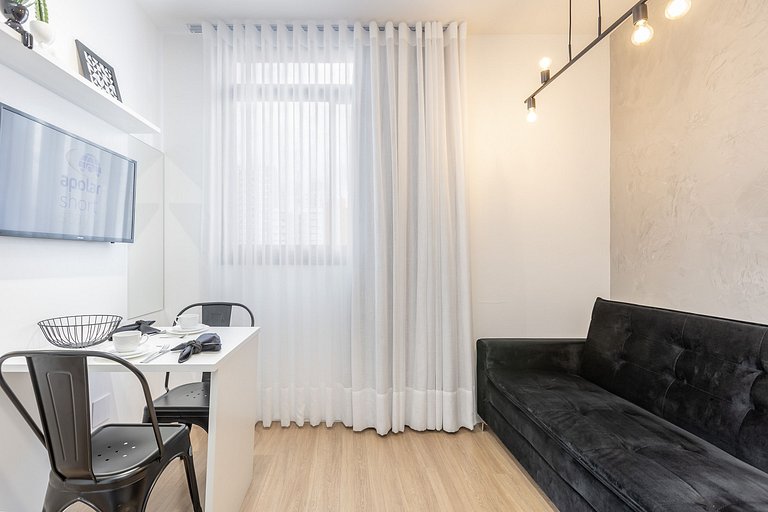 Apartamento industrial no coração de Curitiba - Próximo ao S