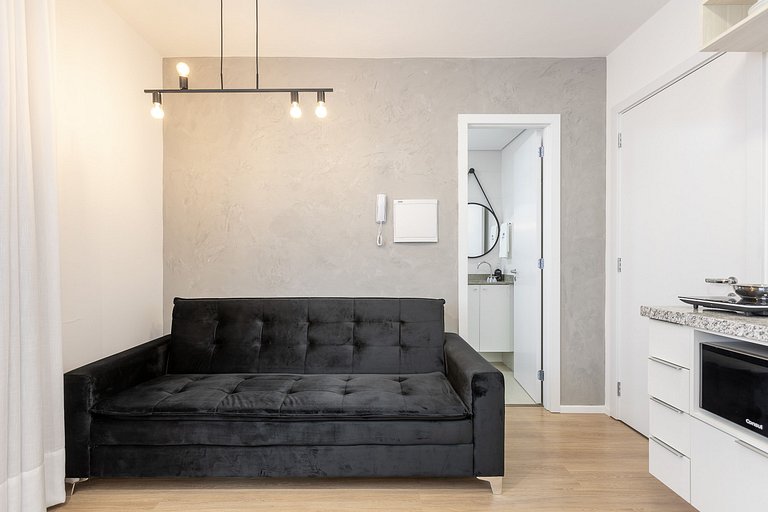 Apartamento industrial no coração de Curitiba - Próximo ao S