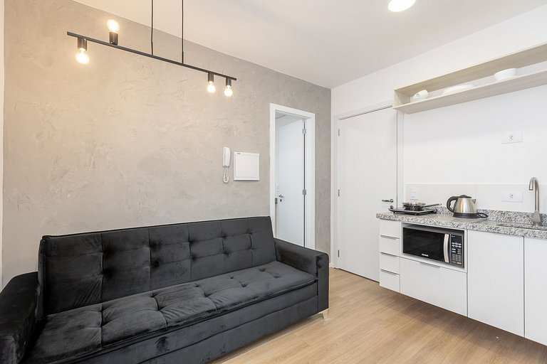 Apartamento industrial no coração de Curitiba - Próximo ao S