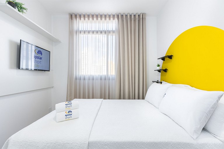 Apartamento aconchegante no centro l Próximo ao Shopping Itá