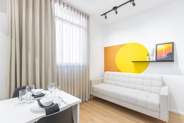 Apartamento aconchegante no centro l Próximo ao Shopping Itá