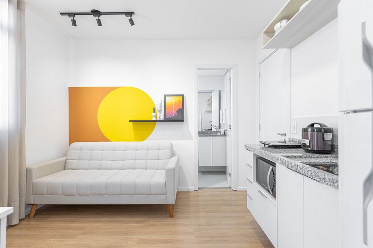 Apartamento aconchegante no centro l Próximo ao Shopping Itá