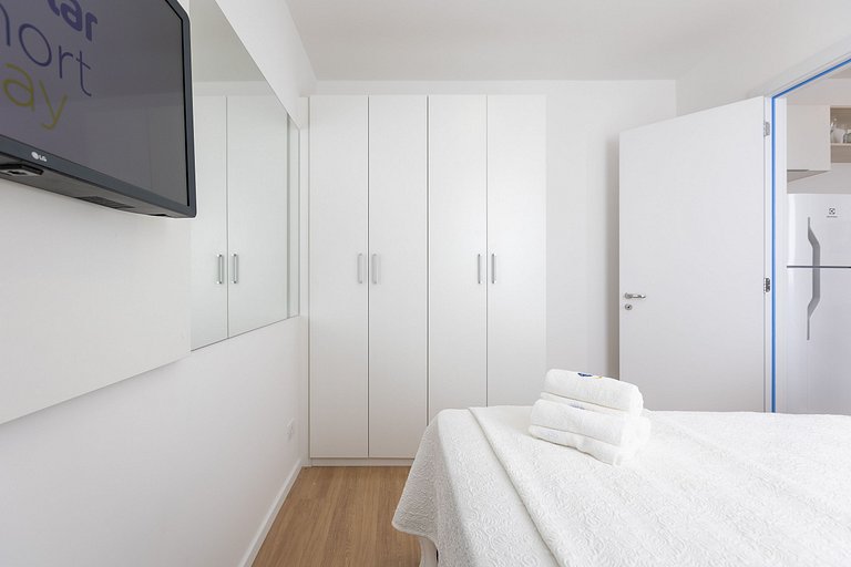 Apartamento moderno no centro de Curitiba - Próximo ao Shopp