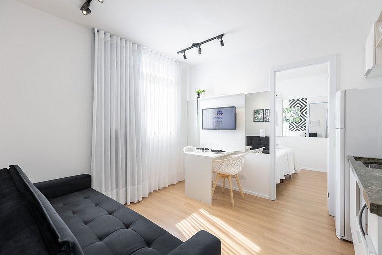 Apartamento moderno no centro de Curitiba - Próximo ao Shopp