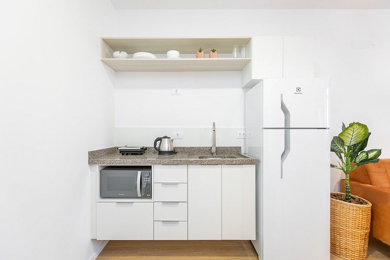 Estudio espaçoso e bem localizado no centro - Próximo ao Sho