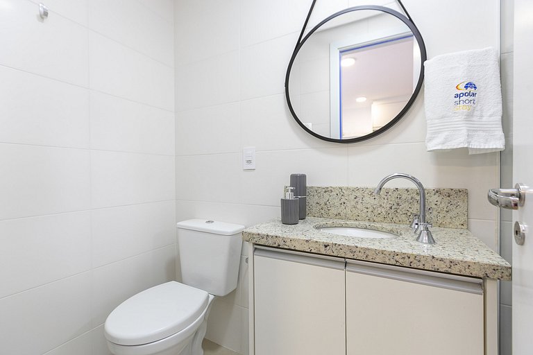 Studio no Centro com Excelente Localização | Shopping Itália
