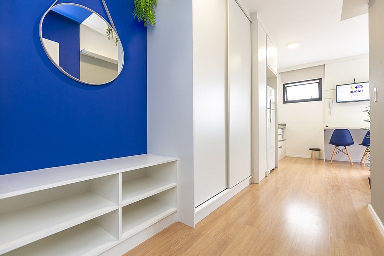 Studio no Centro com Excelente Localização | Shopping Itália