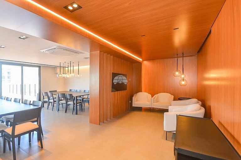 Apartamento finamente decorado no Centro, próximo ao mercado