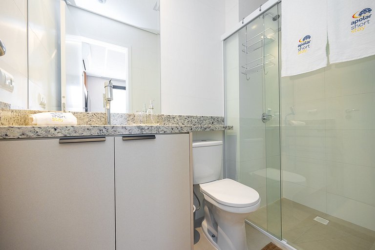 Apartamento completo no centro, próximo ao mercado municipal