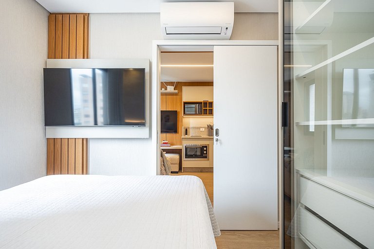 Apartamento completo no centro, próximo ao mercado municipal