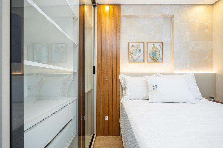 Apartamento completo no centro, próximo ao mercado municipal