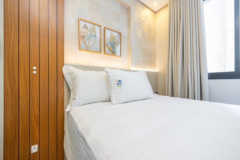 Apartamento completo no centro, próximo ao mercado municipal