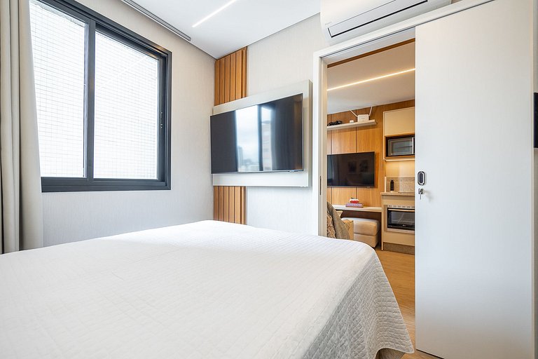Apartamento completo no centro, próximo ao mercado municipal