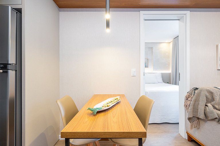 Apartamento completo no centro, próximo ao mercado municipal