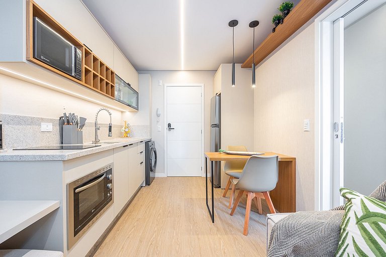 Apartamento completo no centro, próximo ao mercado municipal