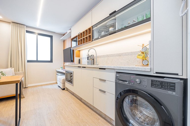 Apartamento completo no centro, próximo ao mercado municipal