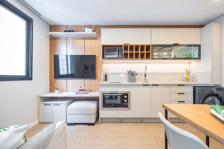 Apartamento completo no centro, próximo ao mercado municipal
