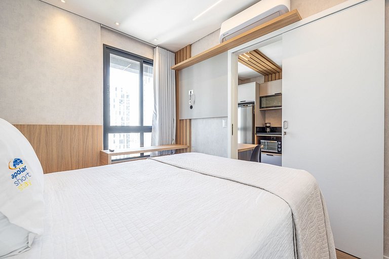 Apartamento decorado completo no Centro, próximo ao mercado