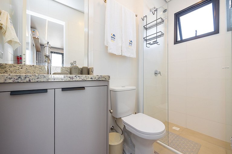 Apartamento decorado completo no Centro, próximo ao mercado