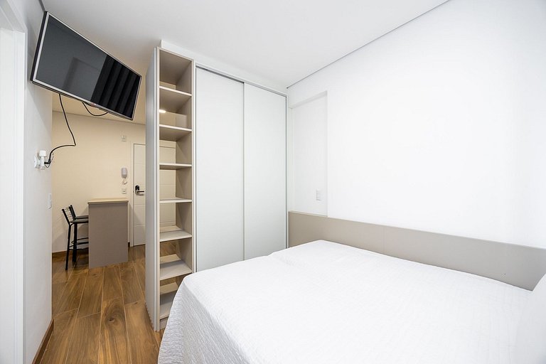 Studio no centro, próximo ao Mercado Municipal, com capacida