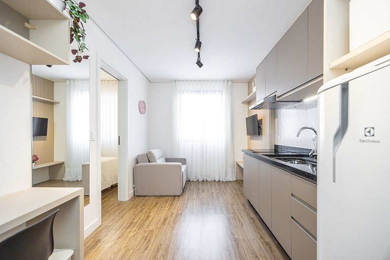 Apartamento 1 quarto localizado no centro, próximo ao mercad