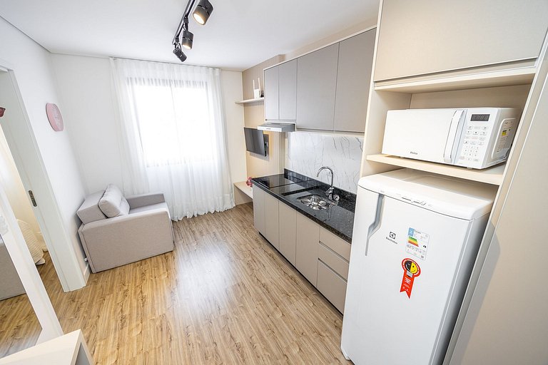 Apartamento 1 quarto localizado no centro, próximo ao mercad