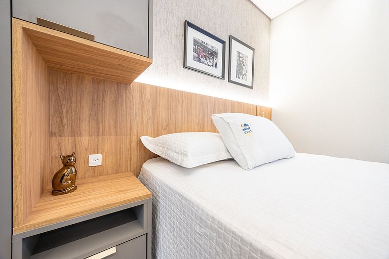Apartamento no centro, próximo ao Mercado Municipal, com cap