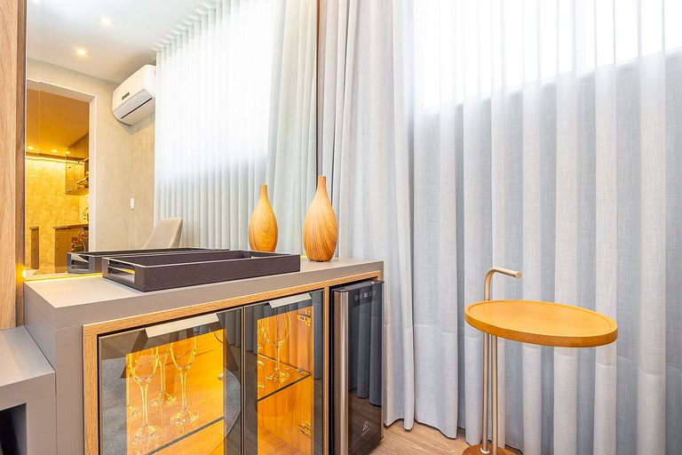Apartamento no centro, próximo ao Mercado Municipal, com cap