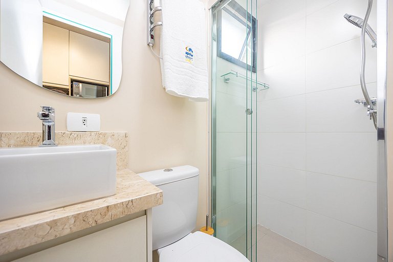 Apartamento 1 Quarto no Novo Mundo l Prox. ao Shopping Palla