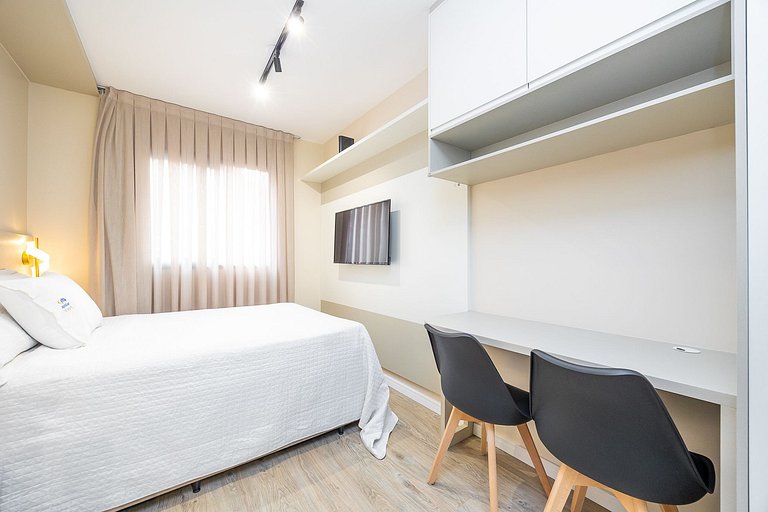Apartamento 1 Quarto no Novo Mundo l Prox. ao Shopping Palla