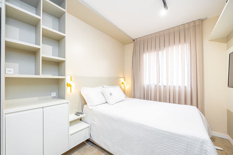 Apartamento 1 Quarto no Novo Mundo l Prox. ao Shopping Palla