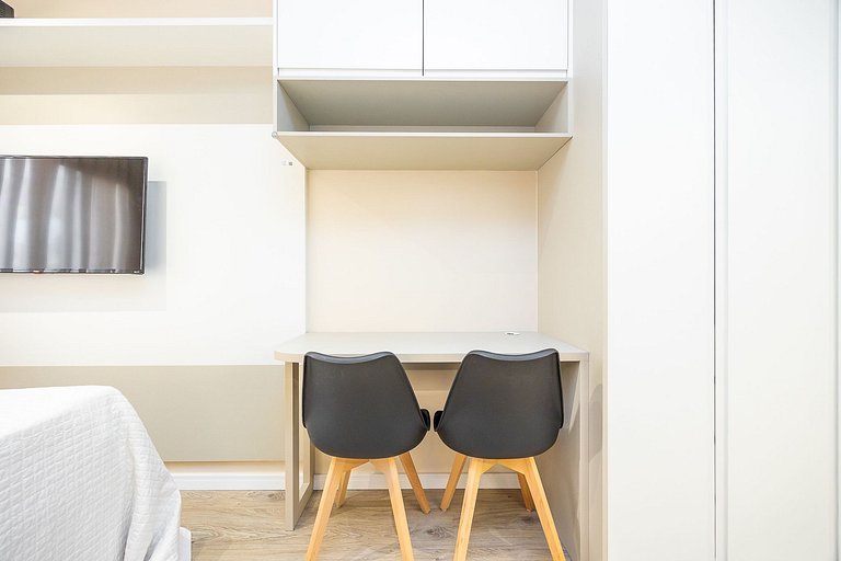 Apartamento 1 Quarto no Novo Mundo l Prox. ao Shopping Palla