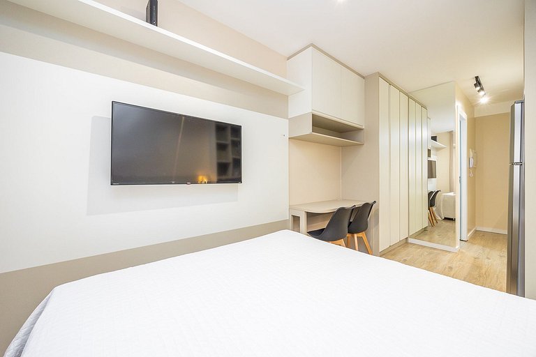 Apartamento 1 Quarto no Novo Mundo l Prox. ao Shopping Palla