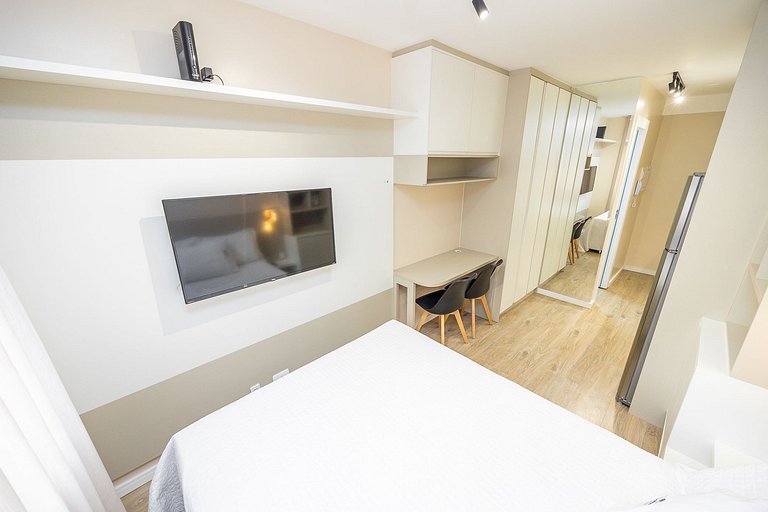 Apartamento 1 Quarto no Novo Mundo l Prox. ao Shopping Palla