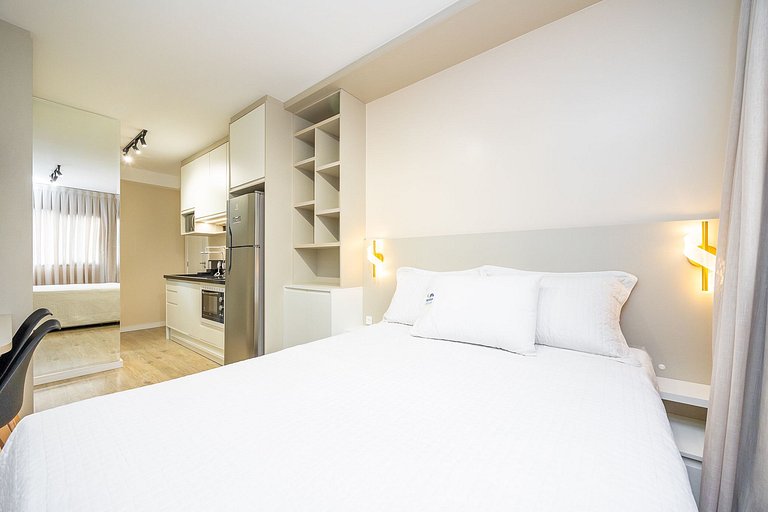Apartamento 1 Quarto no Novo Mundo l Prox. ao Shopping Palla