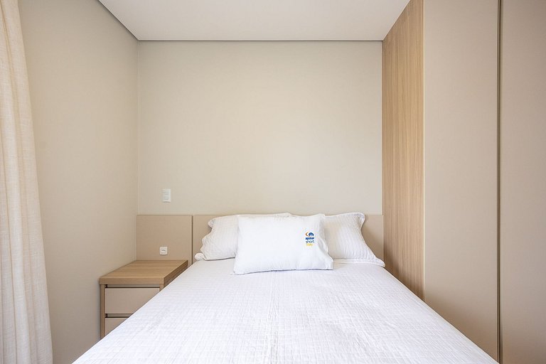 Apartamento finamente decorado no Centro, próximo ao mercado