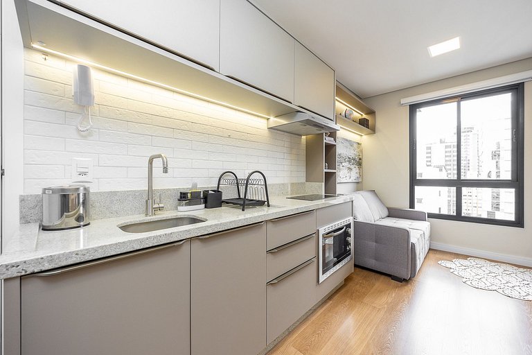 Apartamento finamente decorado no Centro, próximo ao mercado