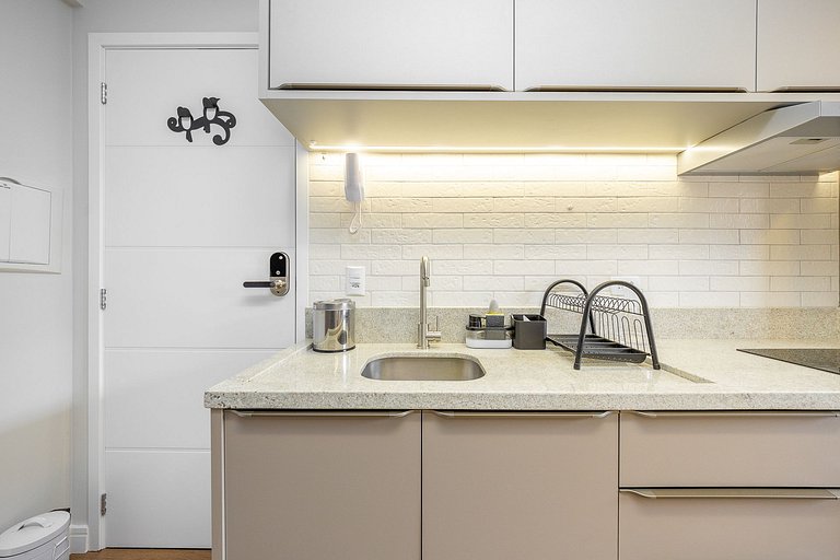 Apartamento finamente decorado no Centro, próximo ao mercado