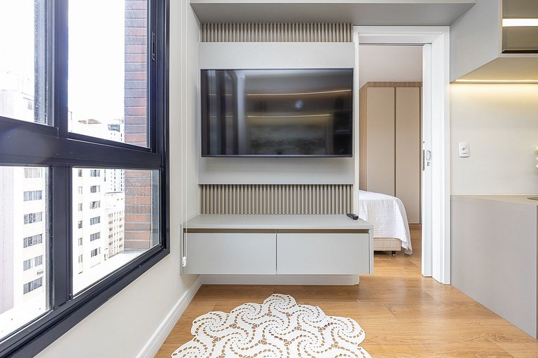 Apartamento finamente decorado no Centro, próximo ao mercado