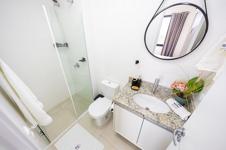 Apartamento finamente decorado no centro, com capacidade par
