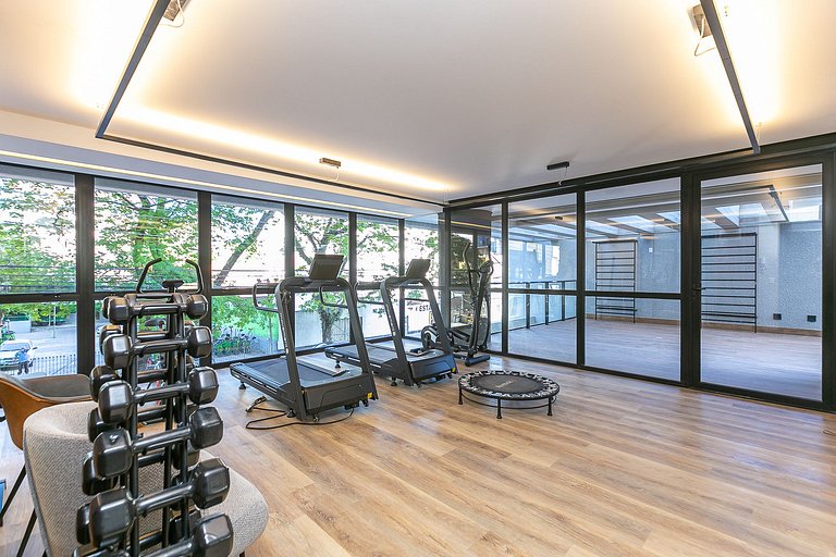 Apartamento finamente decorado no centro, com capacidade par
