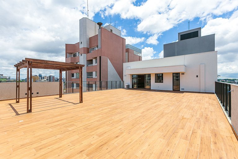Apartamento finamente decorado no centro, com capacidade par