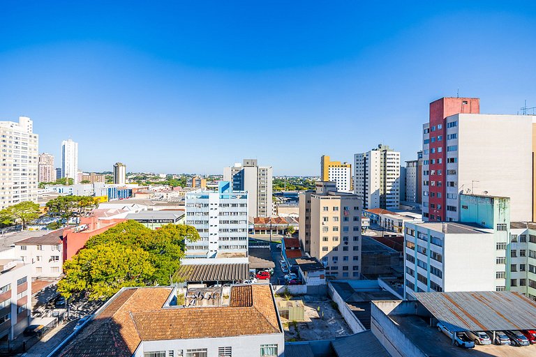 Apartamento finamente decorado no centro, com capacidade par