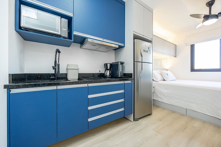 Apartamento 01 quarto no Novo Mundo l Prox. ao Shopping Pall
