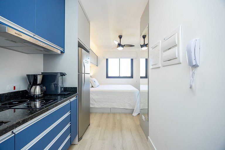 Apartamento 01 quarto no Novo Mundo l Prox. ao Shopping Pall
