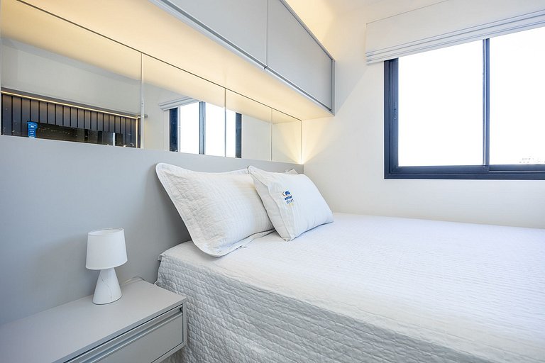 Apartamento 01 quarto no Novo Mundo l Prox. ao Shopping Pall