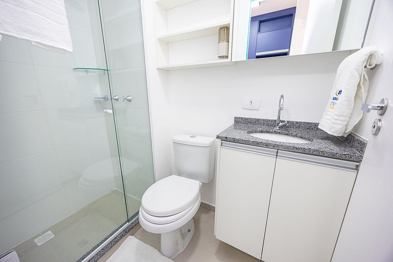 Apartamento 01 quarto no Novo Mundo l Prox. ao Shopping Pall