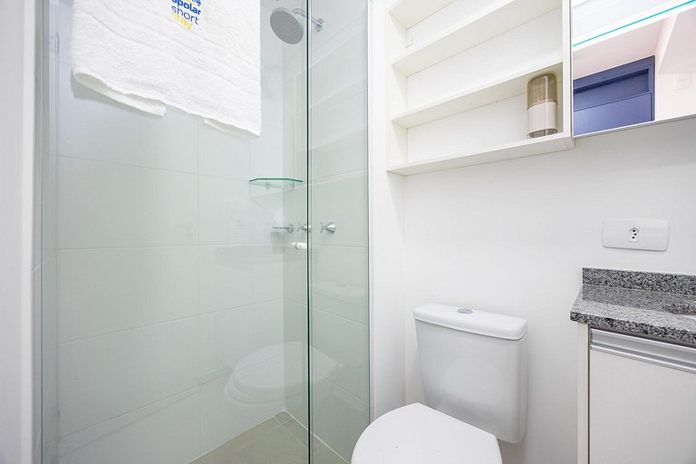 Apartamento 01 quarto no Novo Mundo l Prox. ao Shopping Pall